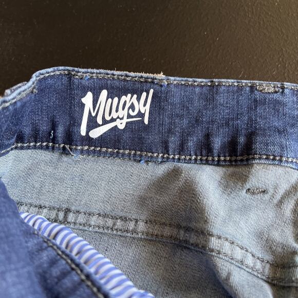 Mugsy Jeans 28x30 (Hem 26.5") Blue Fultons Tapered Dark Wash Stretch FLX3NTFU - Picture 5 of 15